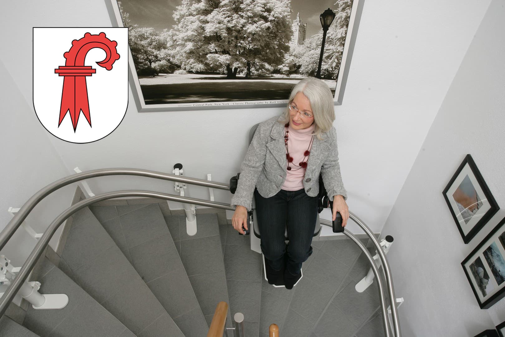 Finanzielle Hilfe für Renter beim Einbau eines Treppen- oder Homeliftes im Kanton Baselland